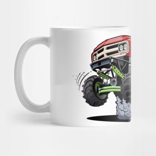 Cartoon monster truck Mug